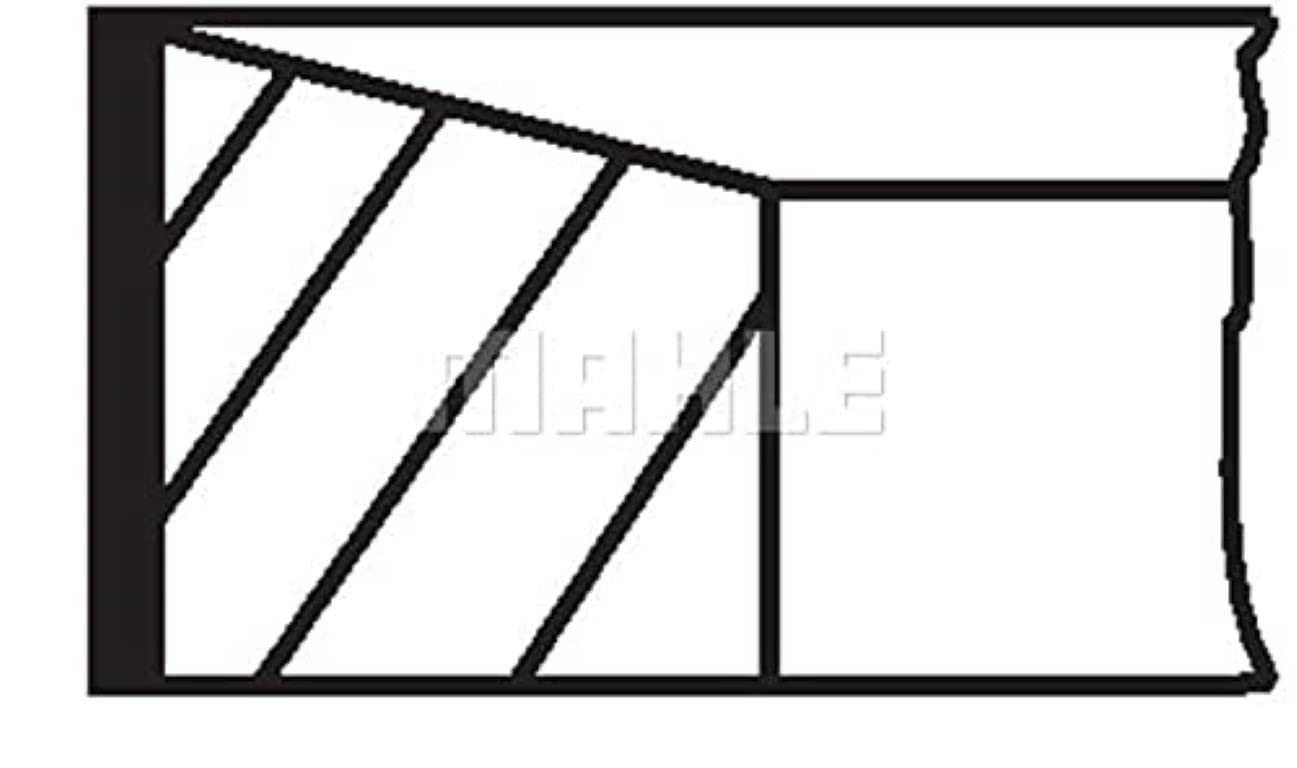 Mahle Original 022 13 N0 Kolbenringsatz Mahle Original 022 13 N0 Kolbenringsatz von MAHLE