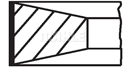 Mahle Original 040 06 N1 Kolbenringsatz von MAHLE Original