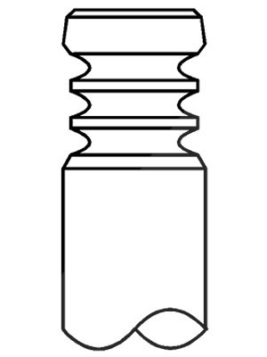 Mahle Auslassventil [Hersteller-Nr. 011VA30338100] für Irmscher, Opel, Vauxhall von MAHLE