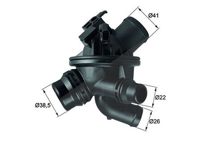 Mahle Thermostat, Kühlmittel [Hersteller-Nr. TM21103] für BMW von MAHLE