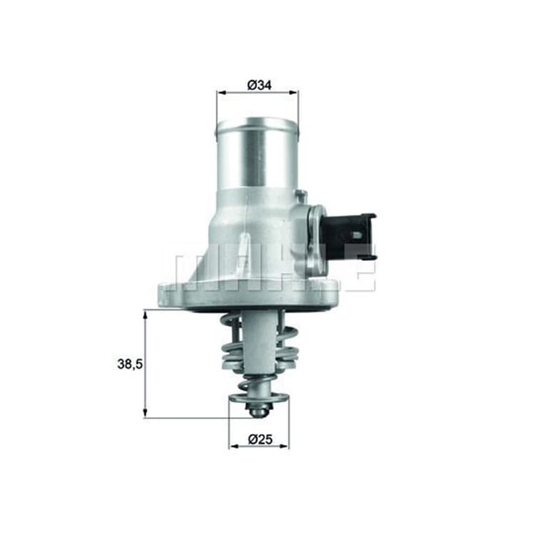 Behr Thermostat mit Dichtung Alfa Romeo Chevrolet Fiat Opel Behr Thermostat mit Dichtung Alfa Romeo Chevrolet Fiat Opel von MAHLE