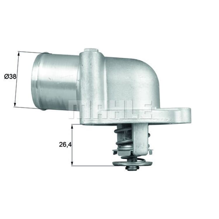Behr Thermostat mit Dichtung Alfa Romeo Lancia Behr Thermostat mit Dichtung Alfa Romeo Lancia von MAHLE