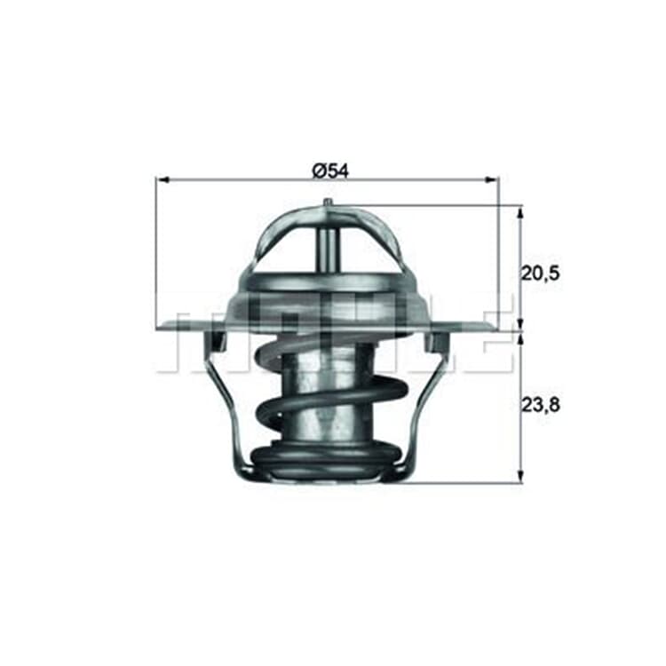 Behr Thermostat mit Dichtung Audi Mitsubishi Nissan Seat Skoda VW Behr Thermostat mit Dichtung Audi Mitsubishi Nissan Seat Skoda VW von MAHLE