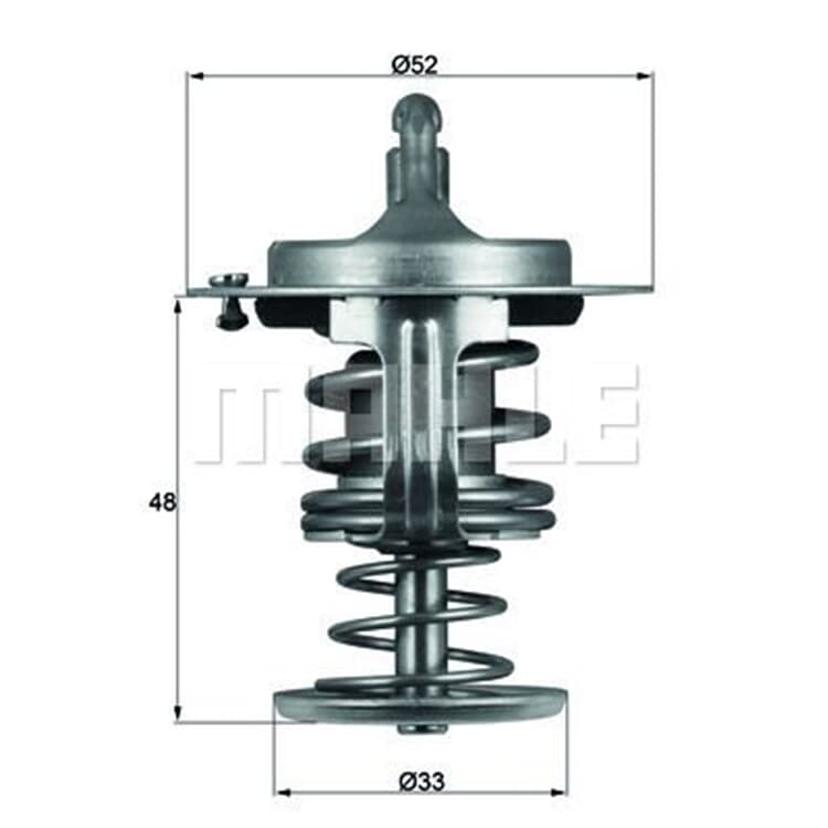 Behr Thermostat mit Dichtung Daihatsu Subaru Toyota von MAHLE