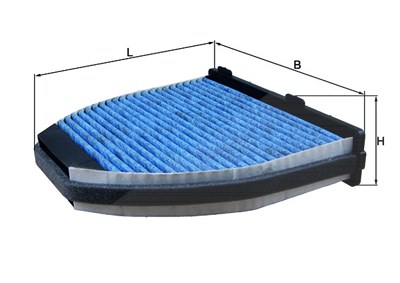 Mahle Filter, Innenraumluft [Hersteller-Nr. LAO413] für Mercedes-Benz von MAHLE
