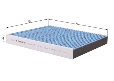 Mahle Filter, Innenraumluft [Hersteller-Nr. LAO816] für Audi, Seat, Skoda, VW von MAHLE