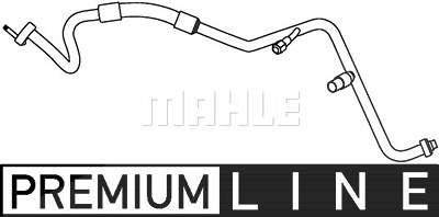 Mahle Hochdruck-/Niederdruckleitung, Klimaanlage [Hersteller-Nr. AP104000P] für Ford von MAHLE