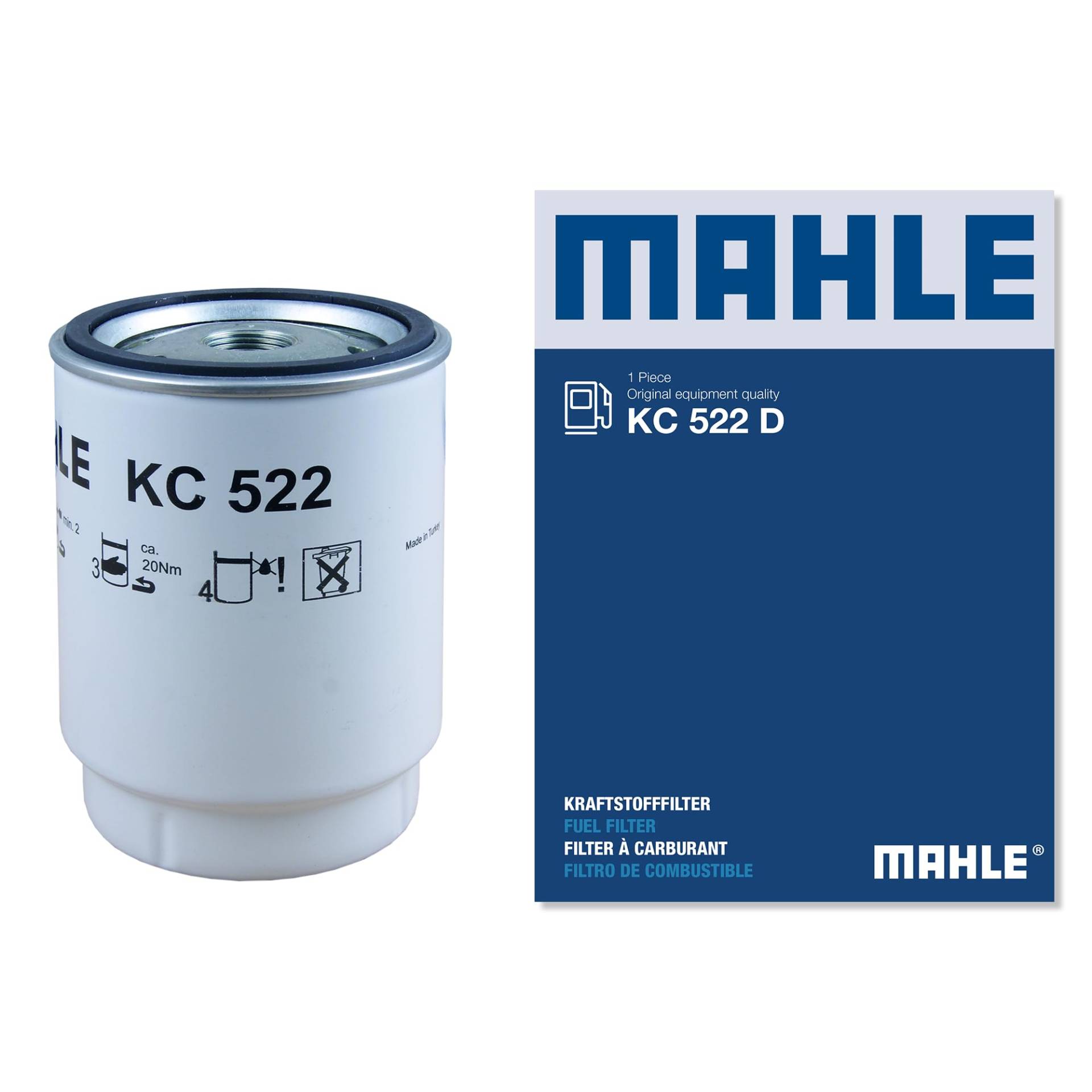 MAHLE KC 522D Kraftstofffilter Anschraubfilter 108,6MMu.a. passend für MAN MAHLE KC 522D Kraftstofffilter Anschraubfilter 108,6MMu.a. passend für MAN von MAHLE