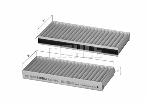 MAHLE LA 392/S Innenraumfilter Partikelfilter u.a. passend für SSANGYONG KYRON von MAHLE