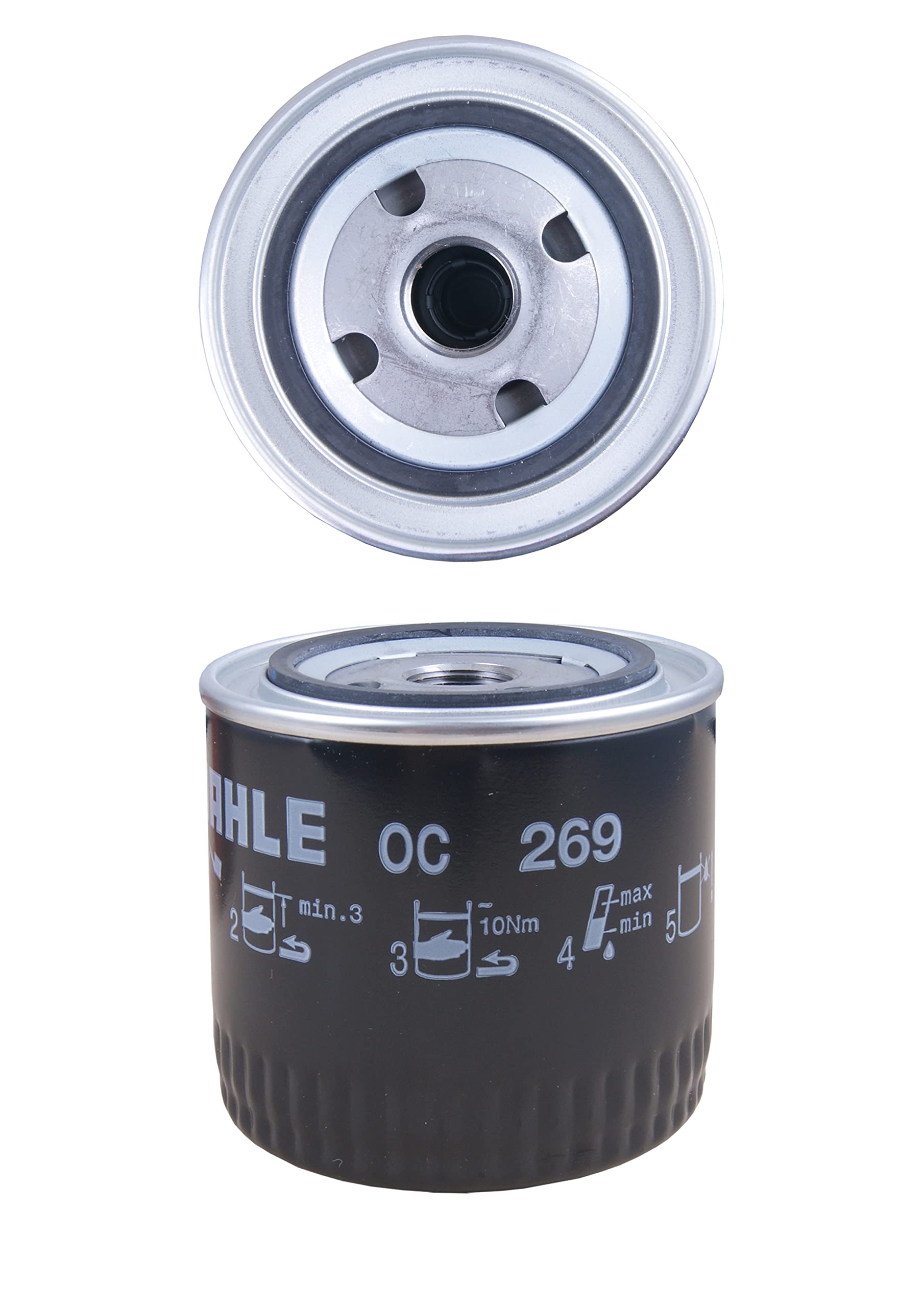 MAHLE OC 269 Ölfilter Anschraubfilter u.a. passend für HONDA CIVIC VI Fastback (MA/MB) von MAHLE