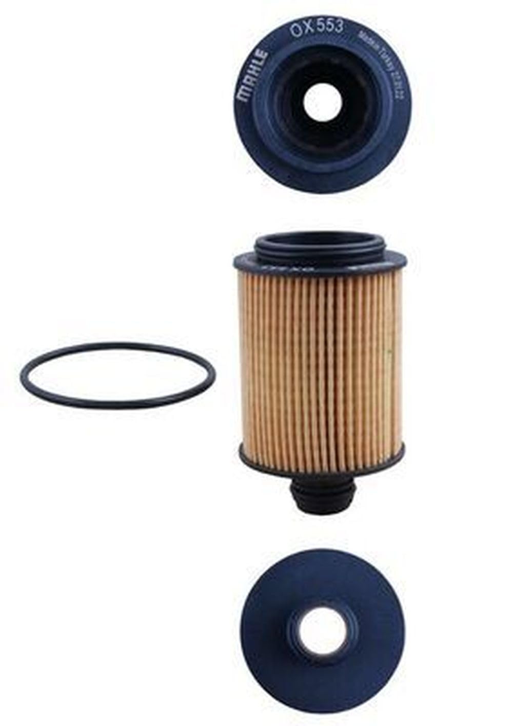MAHLE OX 553D Ölfilter Filtereinsatz 65MMu.a. passend für ALFA ROMEO 159 Sportwagon (939_) von MAHLE