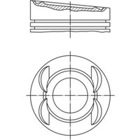 Kolben MAHLE 028 03 01 von Mahle