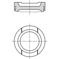 Kolben MAHLE 030 92 00 von Mahle