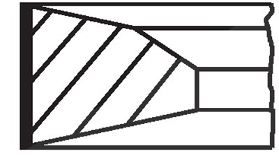 Mahle Kolbenringsatz [Hersteller-Nr. 00523N0] für Mercedes-Benz von MAHLE