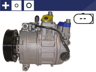 Mahle Kompressor, Klimaanlage [Hersteller-Nr. ACP110000S] für Audi, Porsche, VW von MAHLE