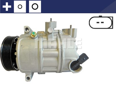 Mahle Kompressor, Klimaanlage [Hersteller-Nr. ACP6000S] für Audi, Cupra, Seat, Skoda, VW von MAHLE