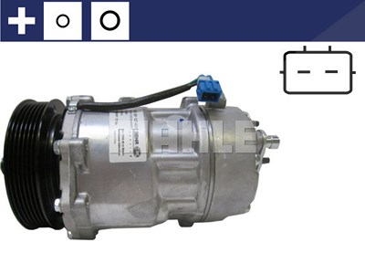 Mahle Kompressor, Klimaanlage [Hersteller-Nr. ACP79000S] für VW von MAHLE