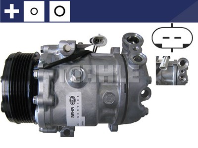 Mahle Kompressor, Klimaanlage [Hersteller-Nr. ACP83000S] für Opel von MAHLE
