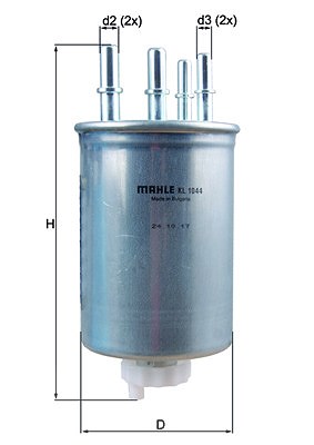 Mahle Kraftstofffilter [Hersteller-Nr. KL1044] für Land Rover von MAHLE