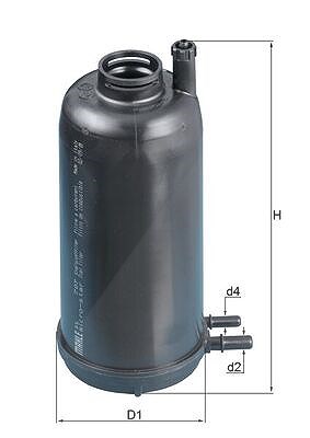 Mahle Kraftstofffilter [Hersteller-Nr. KL707D] für Iveco von MAHLE