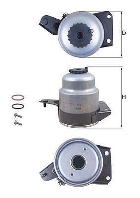Mahle Kraftstofffilter [Hersteller-Nr. KL829D] für Toyota von MAHLE