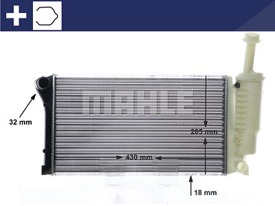 Mahle Kühler, Motorkühlung [Hersteller-Nr. CR10000S] für Fiat von MAHLE