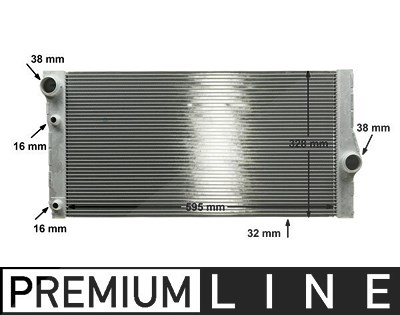 Mahle Kühler, Motorkühlung [Hersteller-Nr. CR1147000P] für BMW von MAHLE