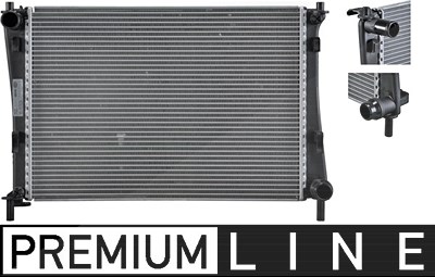 Mahle Kühler, Motorkühlung [Hersteller-Nr. CR1355000P] für Alfa Romeo, Ford, Mazda von MAHLE