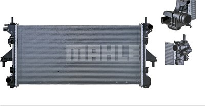Mahle Kühler, Motorkühlung [Hersteller-Nr. CR886000P] für Citroën, Fiat, Peugeot von MAHLE