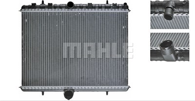 Mahle Kühler, Motorkühlung [Hersteller-Nr. CR889000P] für Citroën, Fiat, Lancia, Peugeot von MAHLE