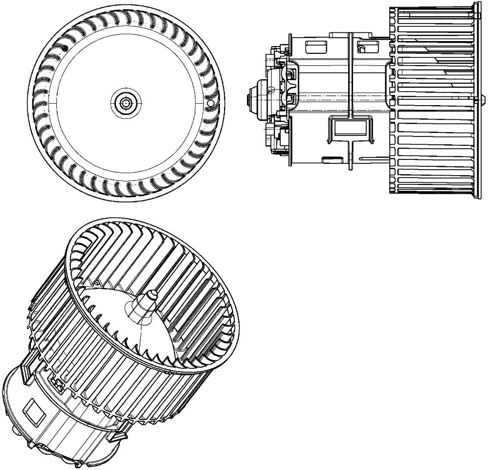 MAHLE AB 182 000P Innenraumgebläse u.a. passend für A4 B8 (8K2) MAHLE AB 182 000P Innenraumgebläse u.a. passend für A4 B8 (8K2) von MAHLE