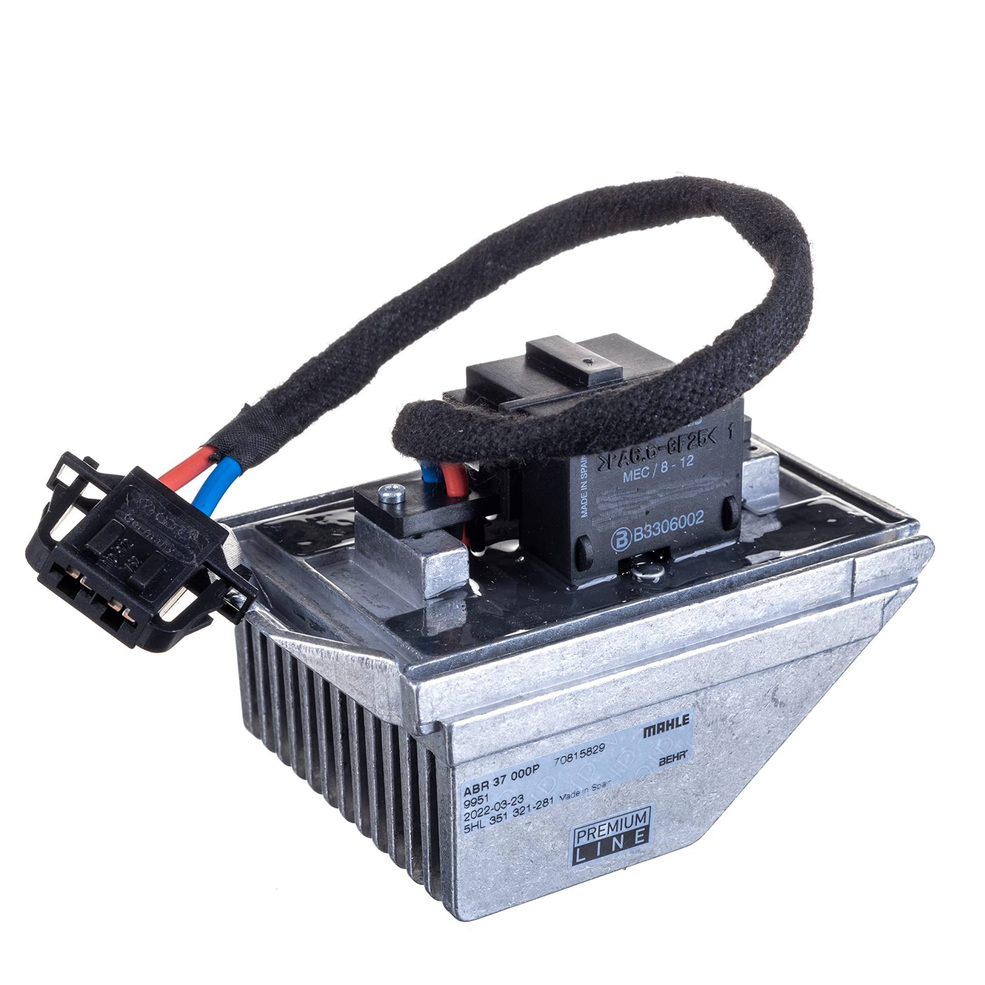 MAHLE ABR 37 000P Regler Innenraumgebläse u.a. passend für SEAT IBIZA III (6L1) MAHLE ABR 37 000P Regler Innenraumgebläse u.a. passend für SEAT IBIZA III (6L1) von MAHLE