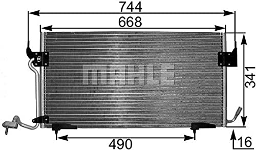 MAHLE AC 342 000S Kondensator Klimaanlage u.a. passend für CITROEN XSARA Break (N2) MAHLE AC 342 000S Kondensator Klimaanlage u.a. passend für CITROEN XSARA Break (N2) von MAHLE