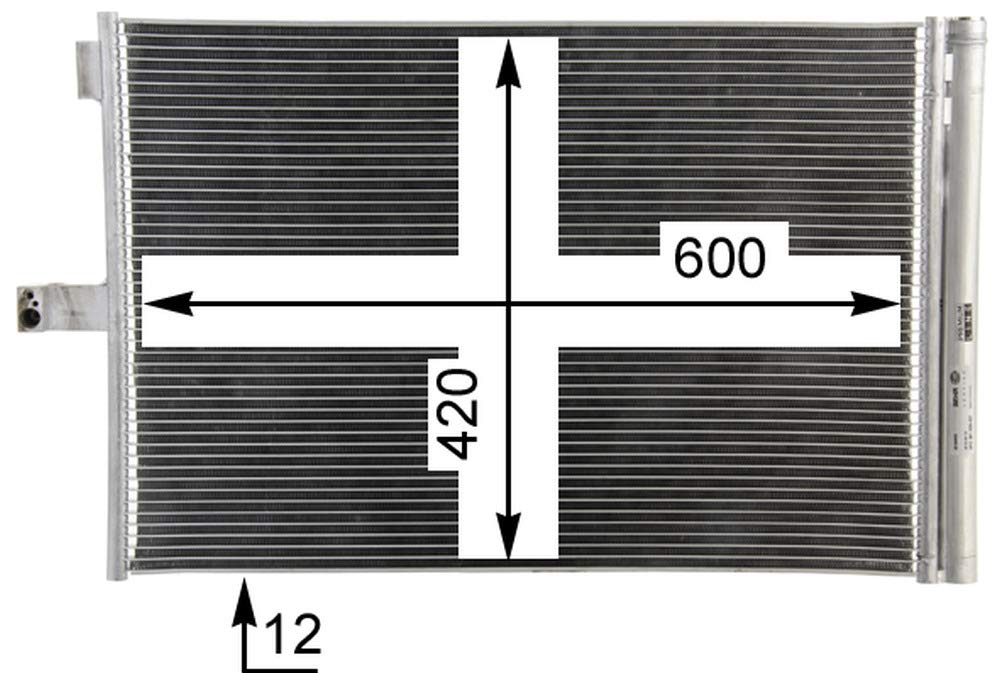 MAHLE AC 68 000P A/C-Kondensator PREMIUM LINE MAHLE AC 68 000P A/C-Kondensator PREMIUM LINE von MAHLE