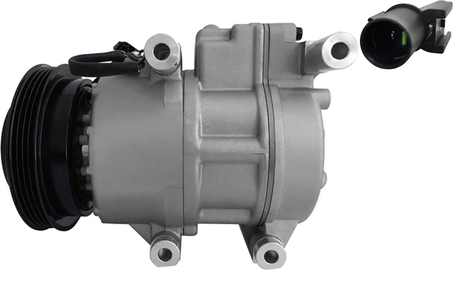 MAHLE ACP 1248 000S Kompressor Klimaanlage Keilrippenriemenscheibe 125MMu.a. passend für ELANTRA IV von MAHLE