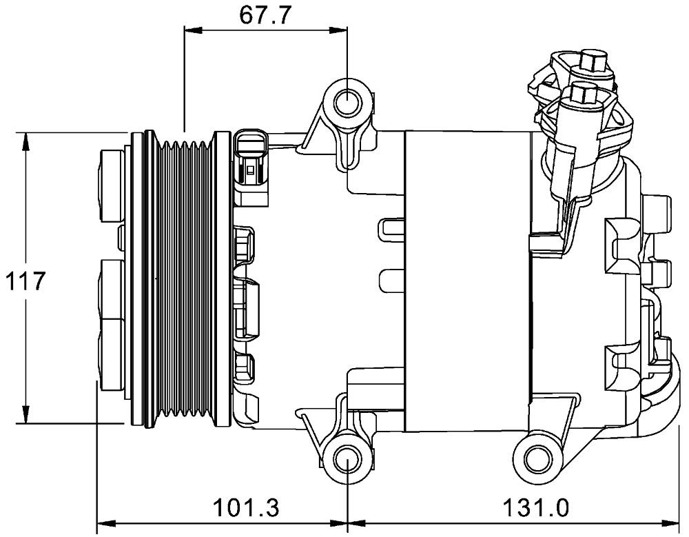 MAHLE ACP 1330 000P Kompressor Klimaanlage Keilrippenriemensch 110MMu.a. passend für LAND ROVER FREELANDER MAHLE ACP 1330 000P Kompressor Klimaanlage Keilrippenriemensch 110MMu.a. passend für LAND ROVER FREELANDER von MAHLE