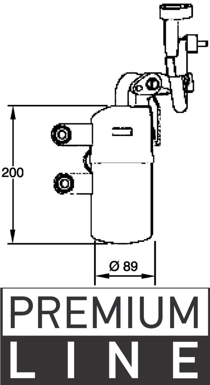 MAHLE AD 281 000P Trockner Klimaanlage u.a. passend für VOLVO C30 (533) MAHLE AD 281 000P Trockner Klimaanlage u.a. passend für VOLVO C30 (533) von MAHLE