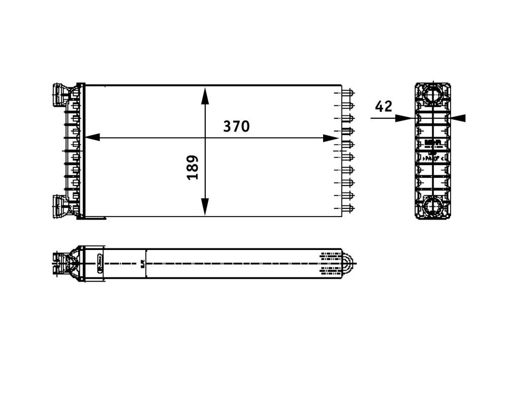 MAHLE AH 130 000P Wärmetauscher Innenraumheizung u.a. passend für MAN MAHLE AH 130 000P Wärmetauscher Innenraumheizung u.a. passend für MAN von MAHLE