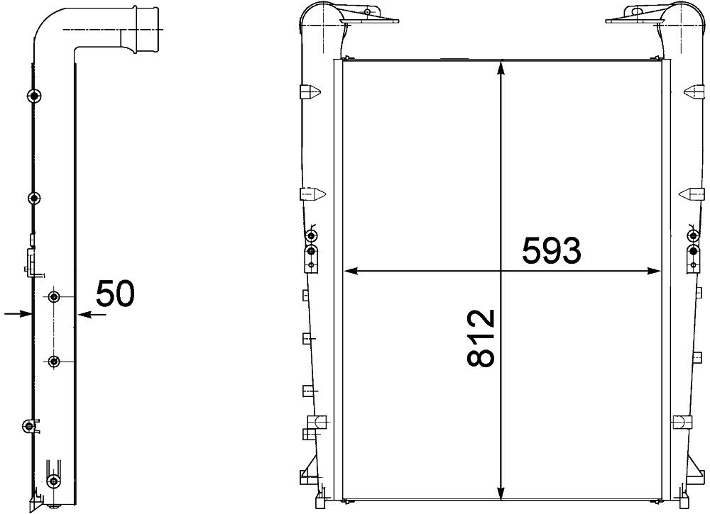 MAHLE CI 177 000P Ladeluftkühler PREMIUM LINE MAHLE CI 177 000P Ladeluftkühler PREMIUM LINE von MAHLE