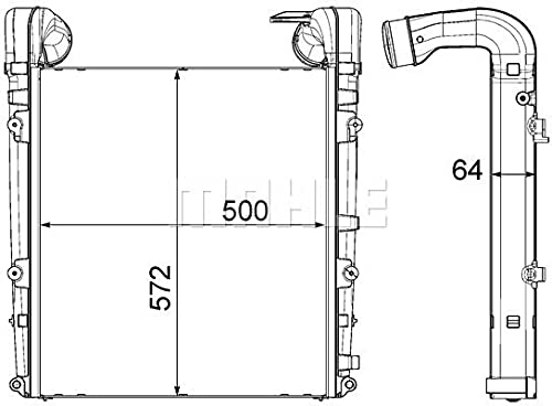 MAHLE CI 456 000P Ladeluftkühler PREMIUM LINE von MAHLE