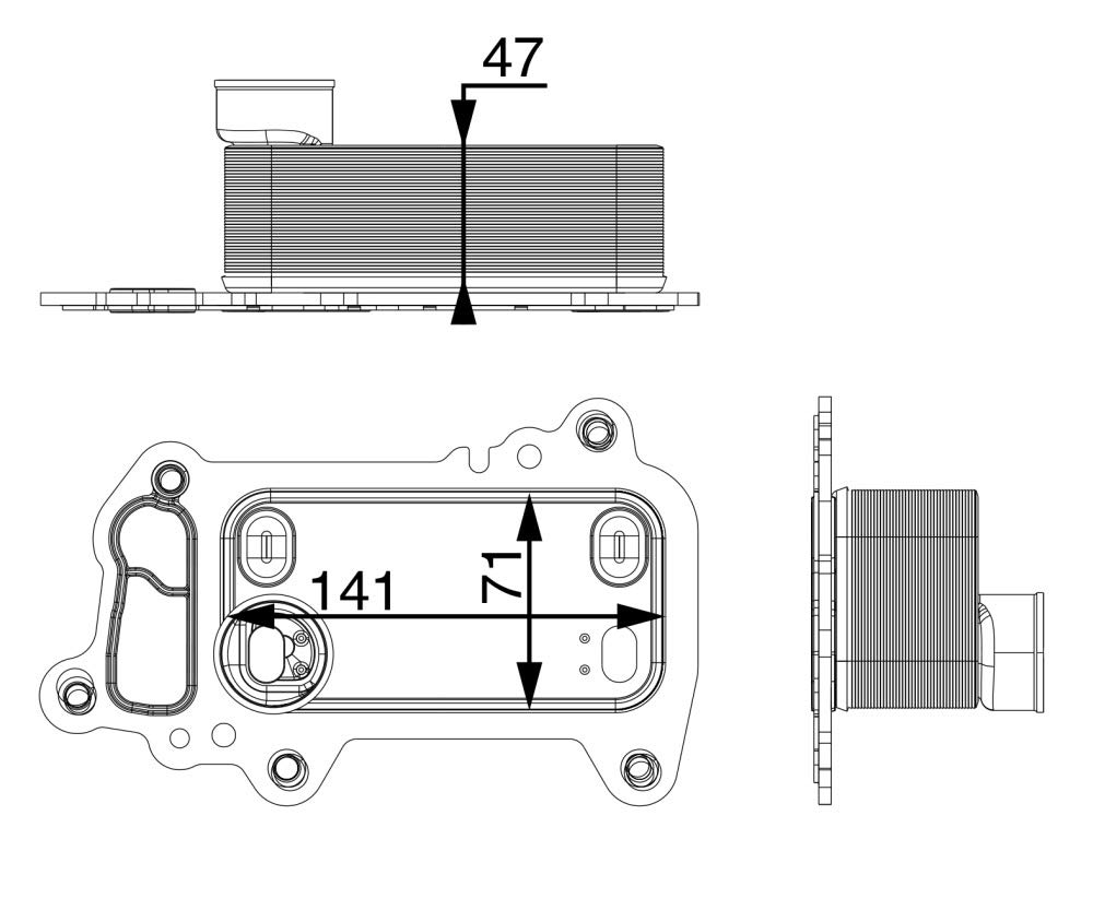 MAHLE CLC 79 000P Ölkühler Motoröl u.a. passend für BMW 3 Touring (E91) MAHLE CLC 79 000P Ölkühler Motoröl u.a. passend für BMW 3 Touring (E91) von MAHLE