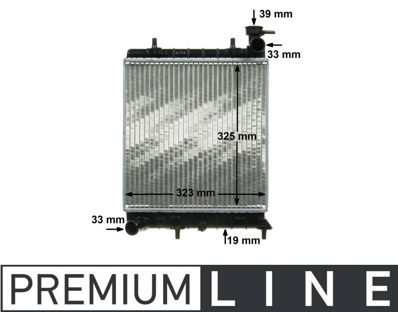MAHLE CR 1281 000P Kühlmittelkühler PREMIUM LINE von MAHLE