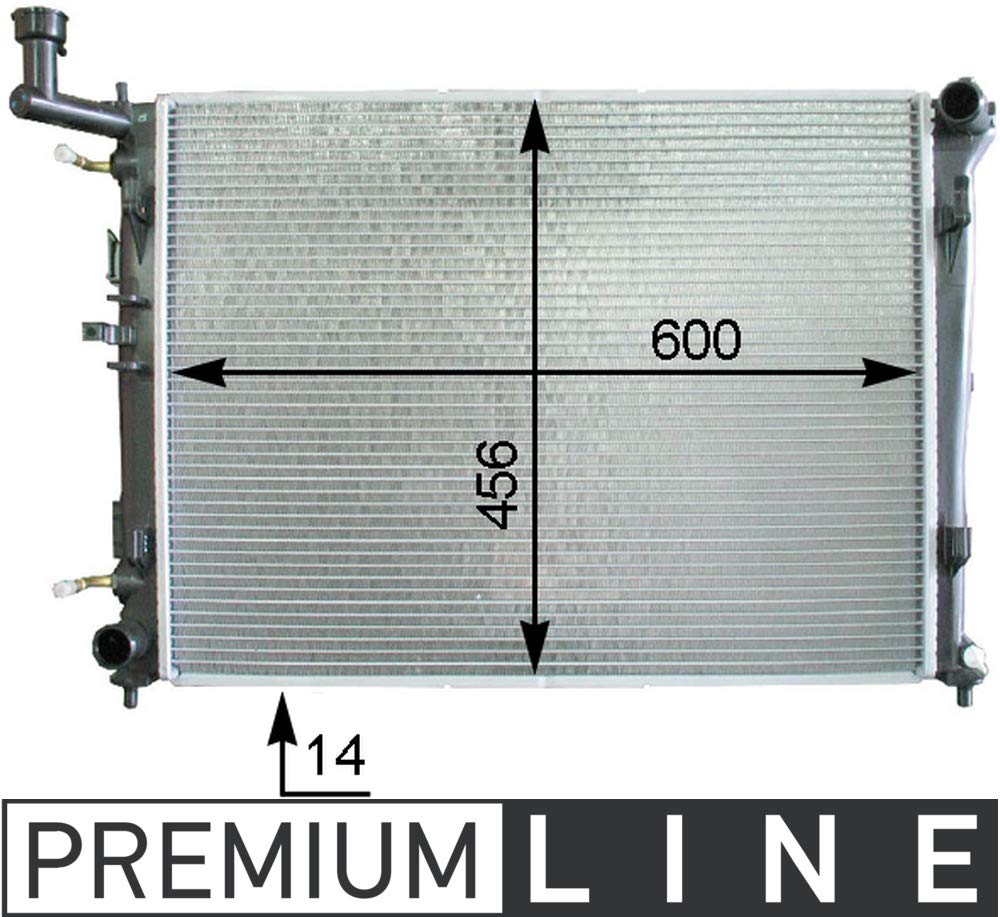 MAHLE CR 1337 000P Kühlmittelkühler PREMIUM LINE MAHLE CR 1337 000P Kühlmittelkühler PREMIUM LINE von MAHLE
