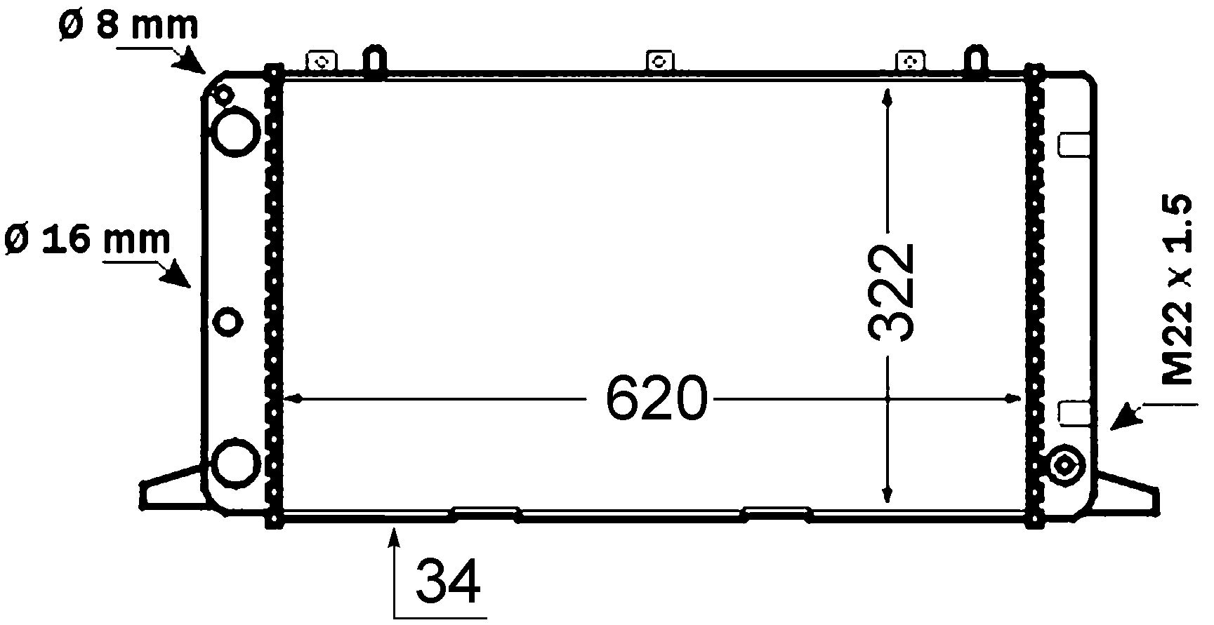 MAHLE CR 1415 000S Kühler Motorkühlung u.a. passend für 80 B4 Stufenheck (8C2) MAHLE CR 1415 000S Kühler Motorkühlung u.a. passend für 80 B4 Stufenheck (8C2) von MAHLE