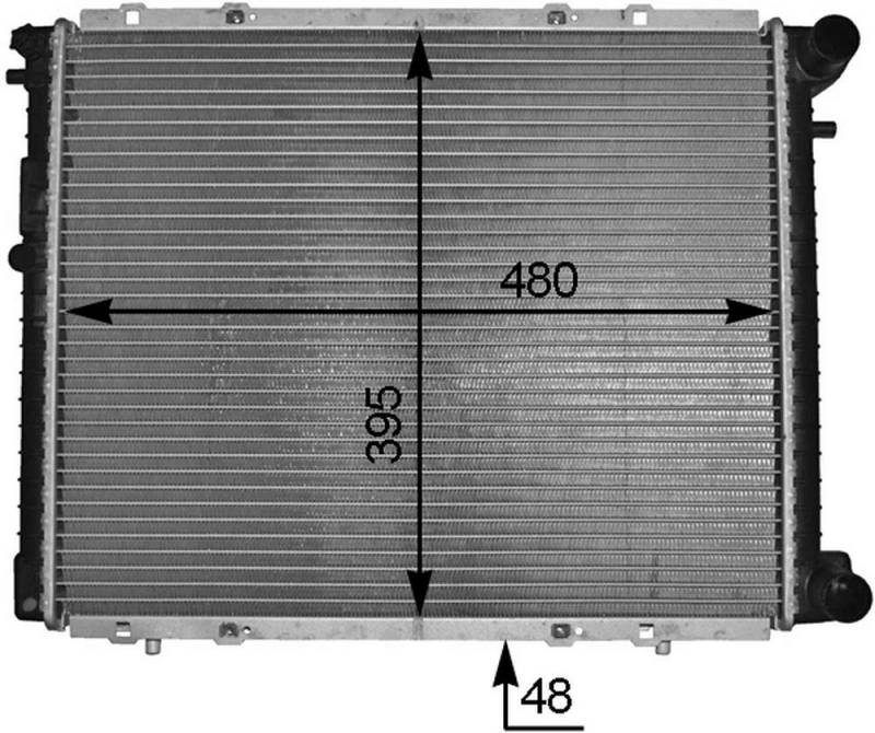 MAHLE CR 152 000P Kühlmittelkühler PREMIUM LINE von MAHLE