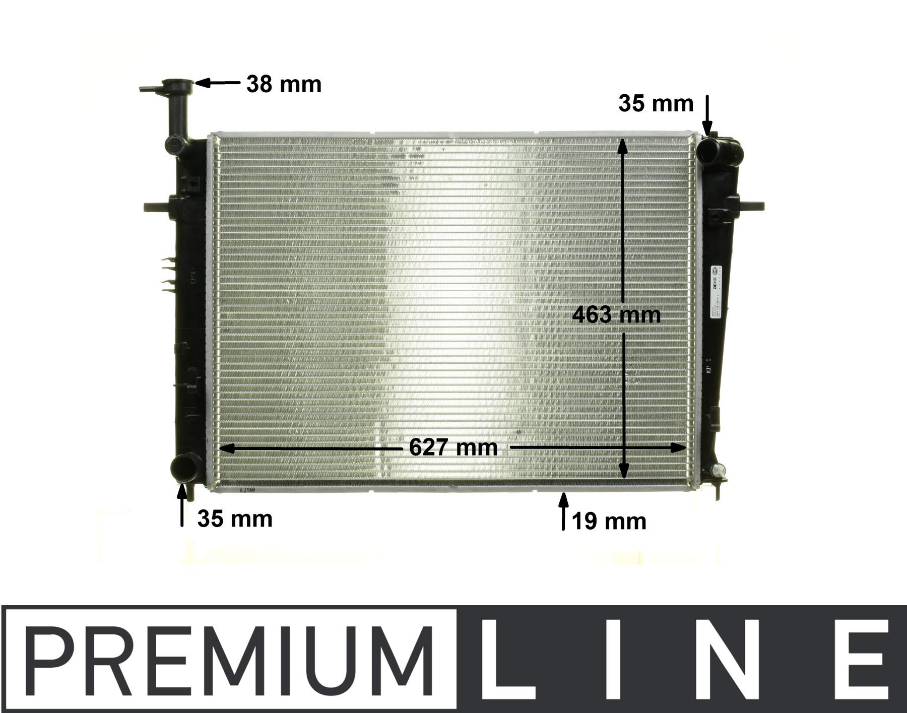 MAHLE CR 1862 000P Kühlmittelkühler PREMIUM LINE MAHLE CR 1862 000P Kühlmittelkühler PREMIUM LINE von MAHLE