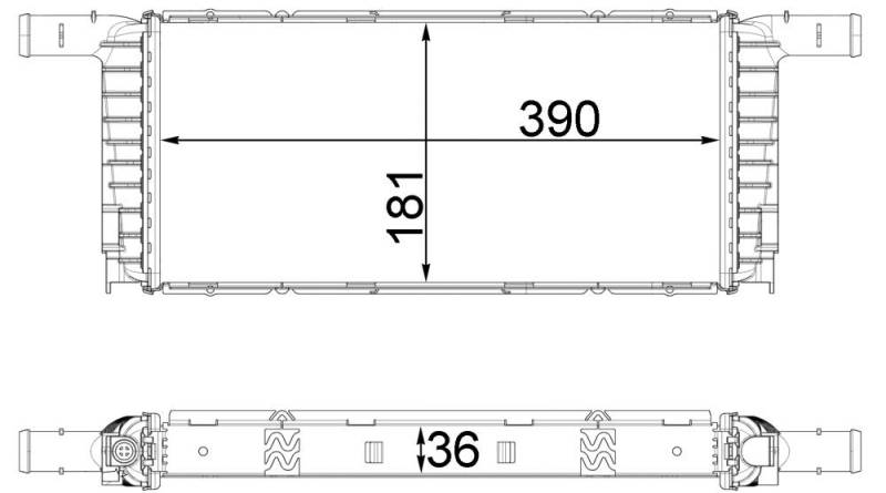 MAHLE CR 1941 000P Kühlmittelkühler PREMIUM LINE von MAHLE