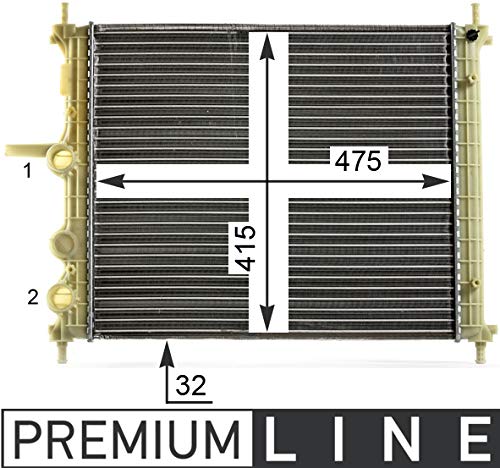 MAHLE CR 1998 000P Kühlmittelkühler PREMIUM LINE von MAHLE