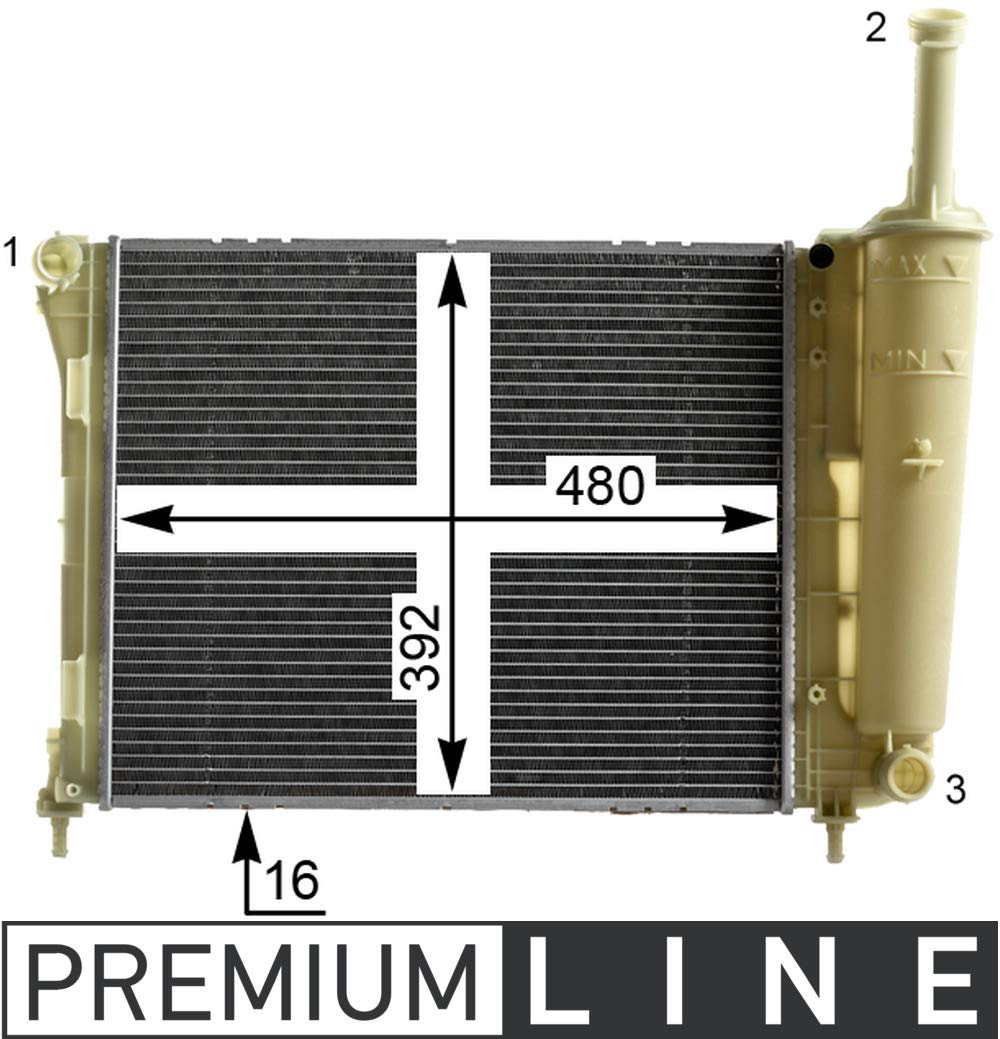 MAHLE CR 290 000S CR 2005 000P Kühlmittelkühler BEHR PREMIUM LINE MAHLE CR 290 000S CR 2005 000P Kühlmittelkühler BEHR PREMIUM LINE von MAHLE