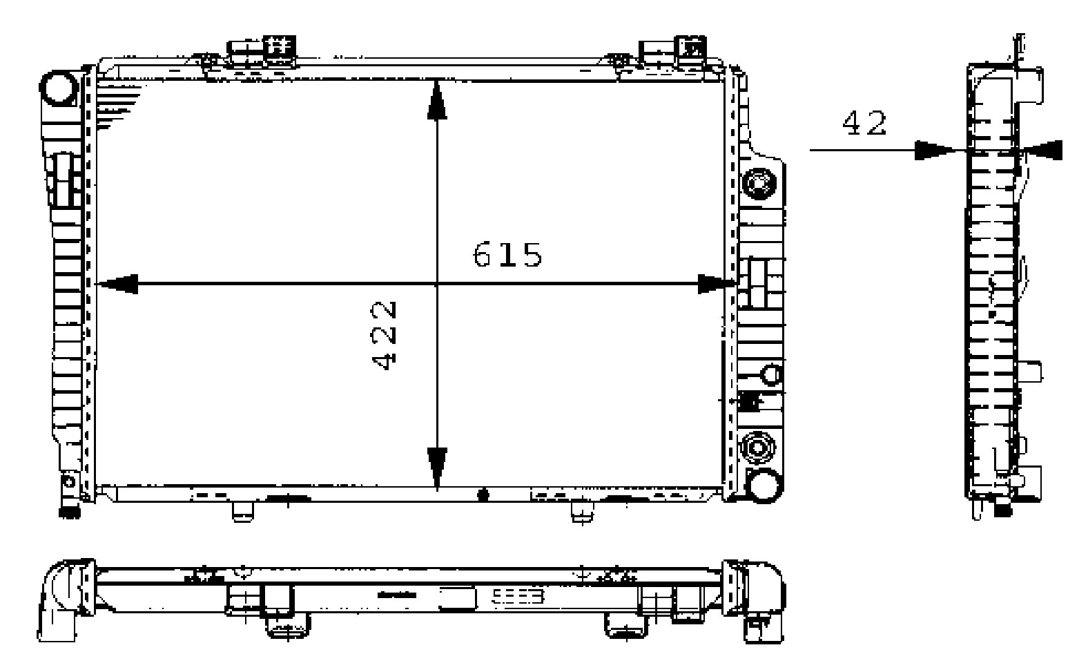 MAHLE CR 248 000S Kühlmittelkühler von MAHLE